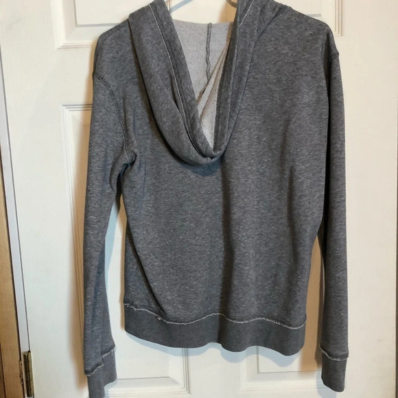 Aeropostale Medium Grey Hoodie Sweatshirt - Picture 3 of 3
